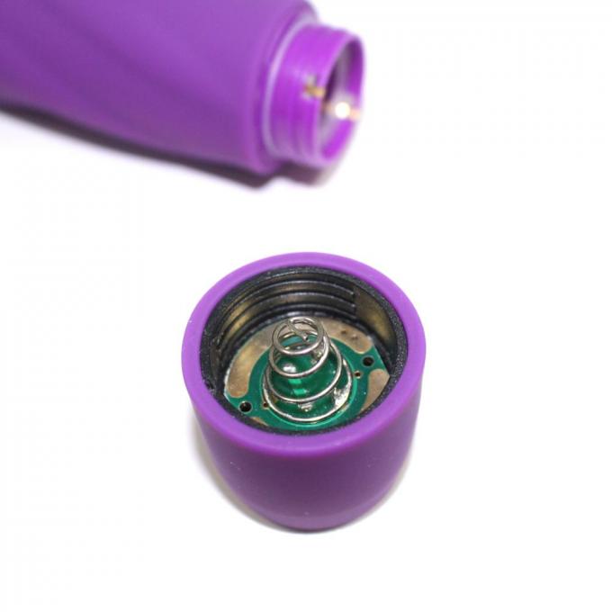 Vibratore impermeabile a 5 pollici del silicone di torsione di 10 velocità di vendita calda, vibratore del dildo del pene del giocattolo del sesso per la donna