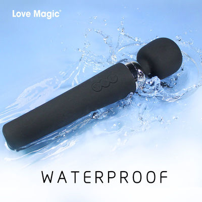 Handheld Waterproof Mute Rechargeable Personal Wand Massager for Neck Shoulder Back Body Relieves Muscle Tension